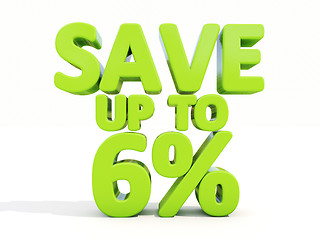 Image showing Save up to 6%