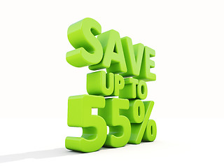 Image showing Save up to 55%