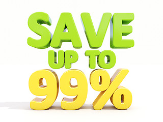 Image showing Save up to 99%