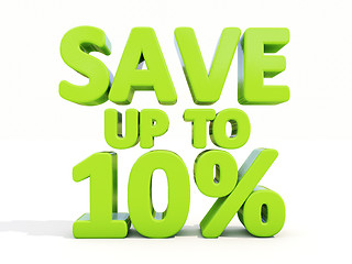 Image showing Save up to 10%