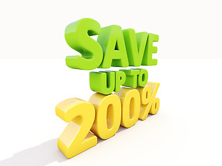 Image showing Save up to 200%