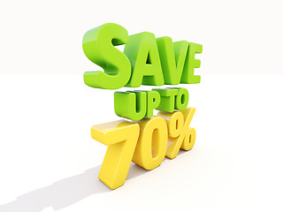 Image showing Save up to 70%