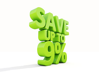 Image showing Save up to 9%