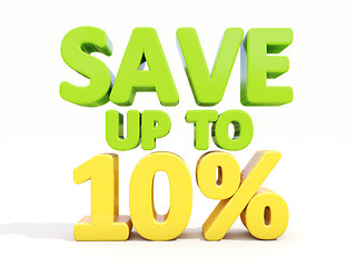 Image showing Save up to 10%