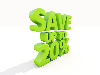 Image showing Save up to 20%