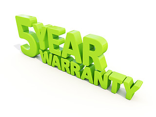 Image showing Warranty