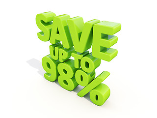 Image showing Save up to 98%