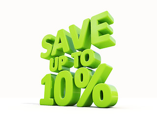 Image showing Save up to 10%