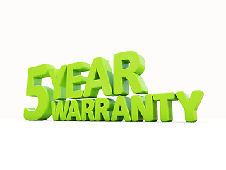 Image showing Warranty