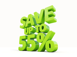 Image showing Save up to 55%