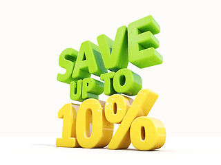 Image showing Save up to 10%