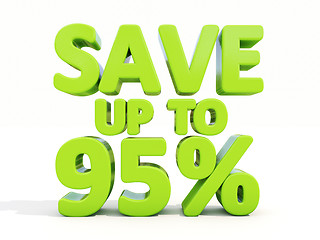 Image showing Save up to 95%