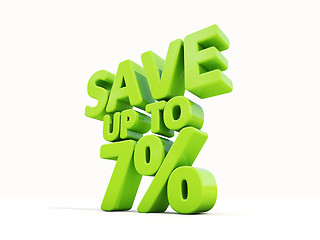 Image showing Save up to 7%