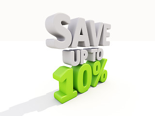 Image showing Save up to 10%