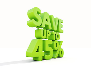 Image showing Save up to 45%