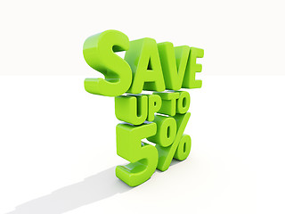 Image showing Save up to 5%