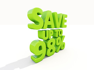 Image showing Save up to 98%