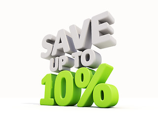 Image showing Save up to 10%