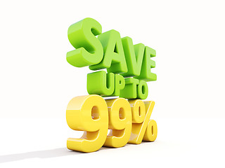 Image showing Save up to 99%