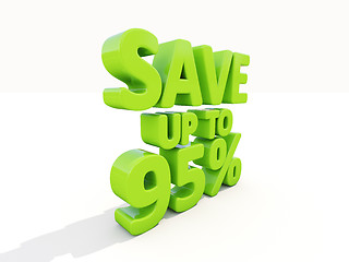 Image showing Save up to 95%