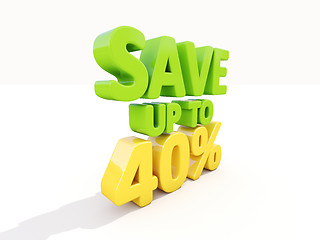 Image showing Save up to 40%