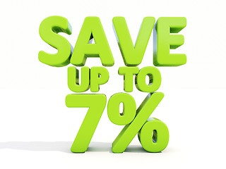 Image showing Save up to 7%