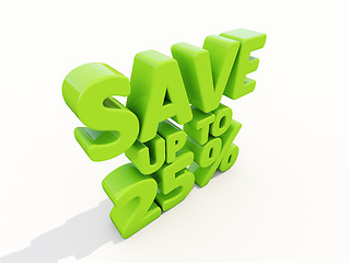 Image showing Save up to 25%