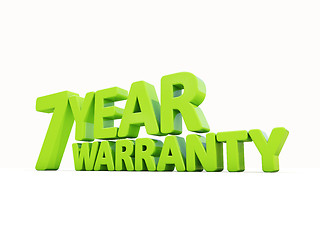 Image showing Warranty