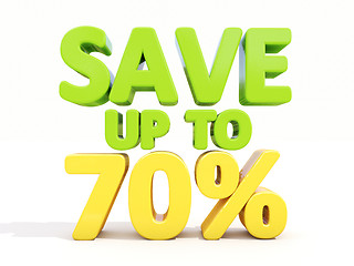 Image showing Save up to 70%