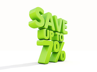 Image showing Save up to 7%