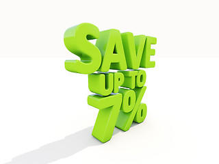 Image showing Save up to 7%