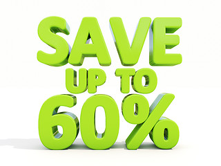 Image showing Save up to 60%