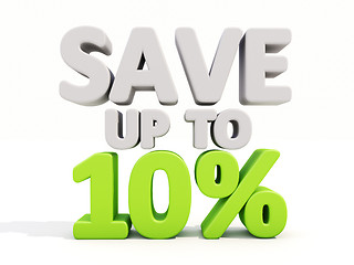 Image showing Save up to 10%