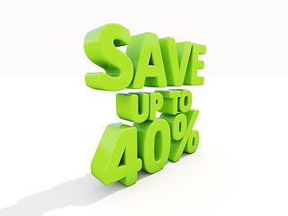 Image showing Save up to 40%