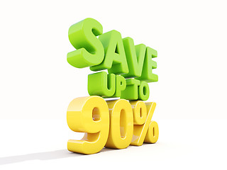 Image showing Save up to 90%