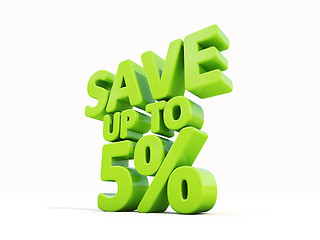 Image showing Save up to 5%