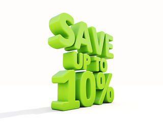 Image showing Save up to 10%