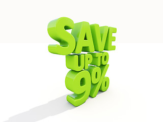 Image showing Save up to 9%