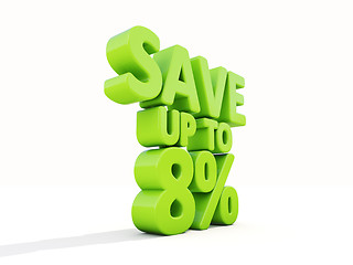 Image showing Save up to 8%