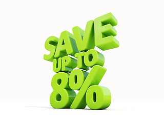 Image showing Save up to 8%