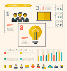 Image showing Technology Infographic Elements