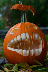 Image showing Halloween pumpkin