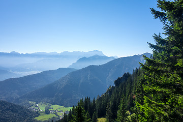 Image showing view from the Laber mountain