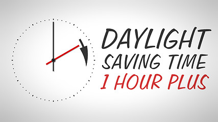 Image showing daylight saving time