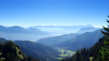 Image showing view from the Laber mountain