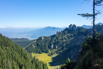 Image showing view from the Laber mountain