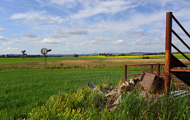 Image showing Outback rural landscape Australia