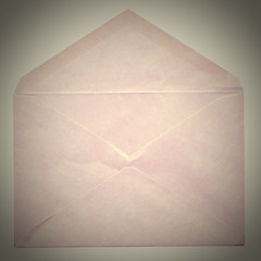 Image showing Retro letter envelope