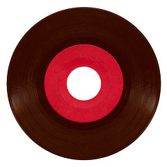 Image showing Retro look Vinyl record