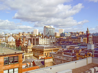 Image showing Retro look Glasgow